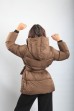 Классная женская куртка на натуральном пуху
