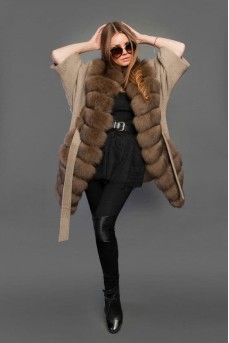 Модное женское кашемировое пальто