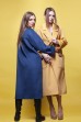 Кашемировое пальто Синее | Желтое